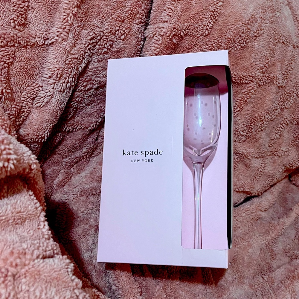 Kate Spade ♠️ Champagne Flutes